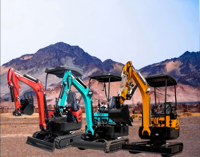 Ưu điểm của máy xúc mini