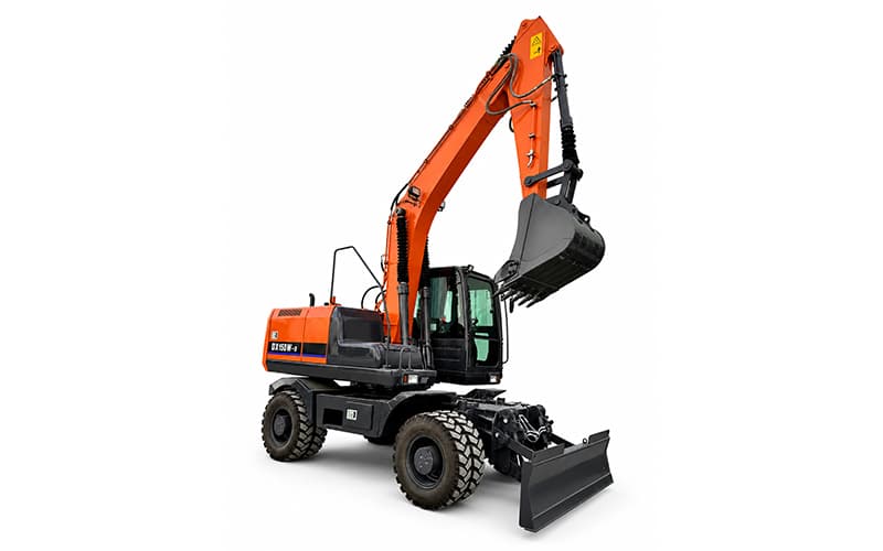 Máy xúc bánh lốp EW150-D 13,52 tấn