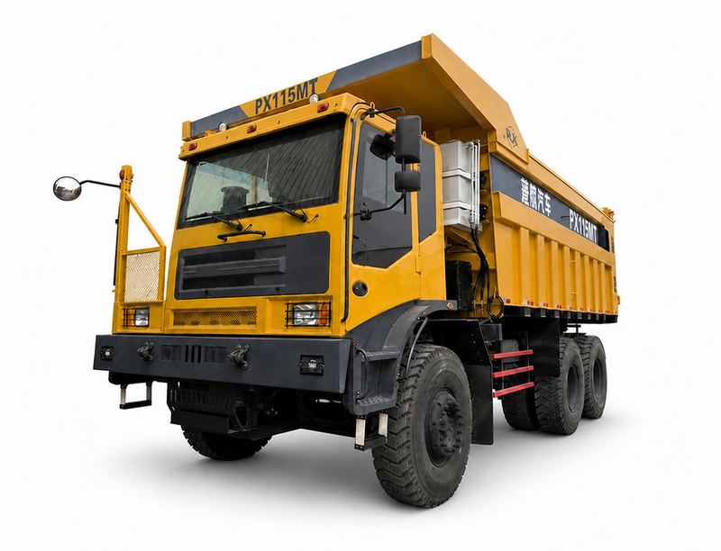 Xe tải tự đổ khai thác địa hình PX115 80 tấn